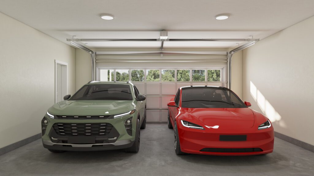 Home Plan 1200 Garage.