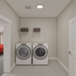 Home Plan 1883 laundry room.