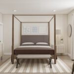 Home Plan 1883 primary suite.