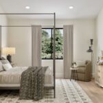 Home Plan 1940B primary suite.