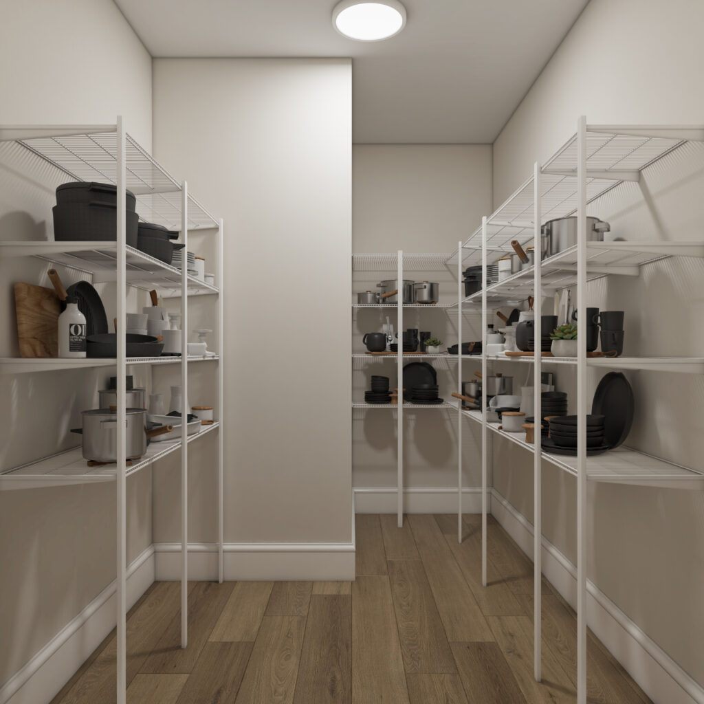 Home Plan 3711 pantry.