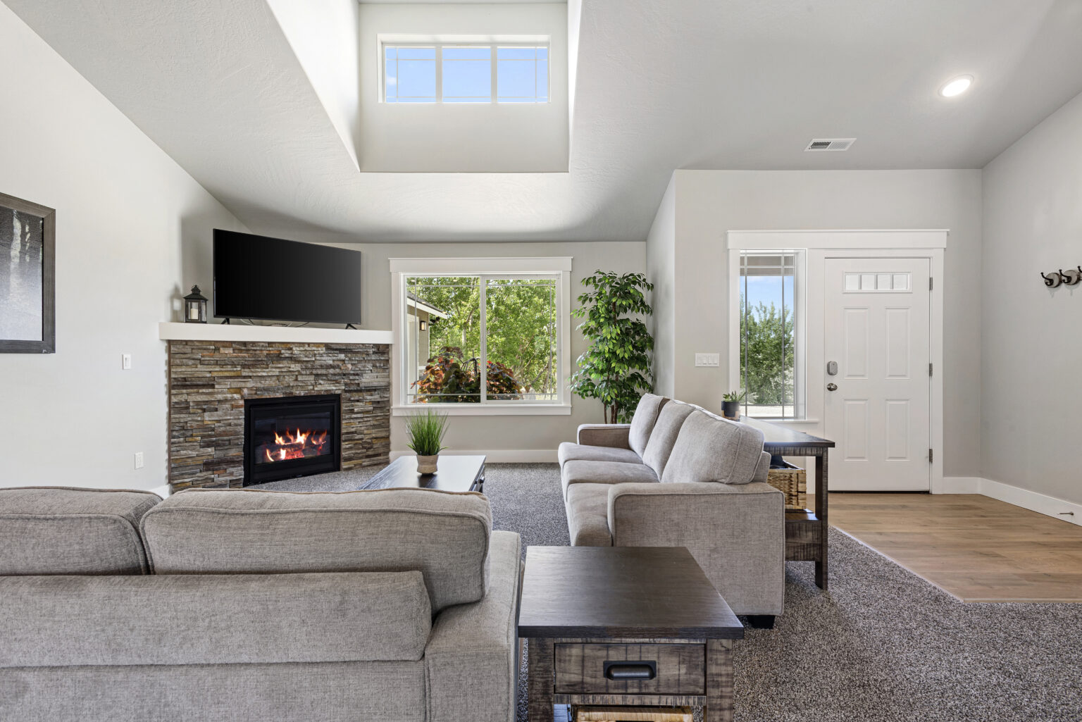 Home Plan 2232 living room.