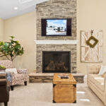 Home Plan 2232 living room.