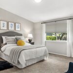 Home Plan 1716 primary suite.