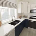 Home Plan 1200 kitchen.