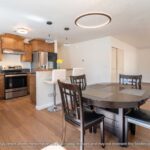 Home Plan 1248 dining and kitchen.