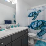 Home Plan 1382 bath.