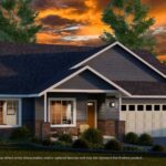 Home Plan 1494 optional elevation.