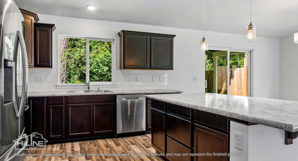 Home Plan 1664 kitchen.