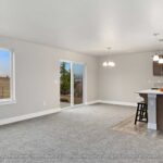 Home Plan 1675 dining and kitchen.