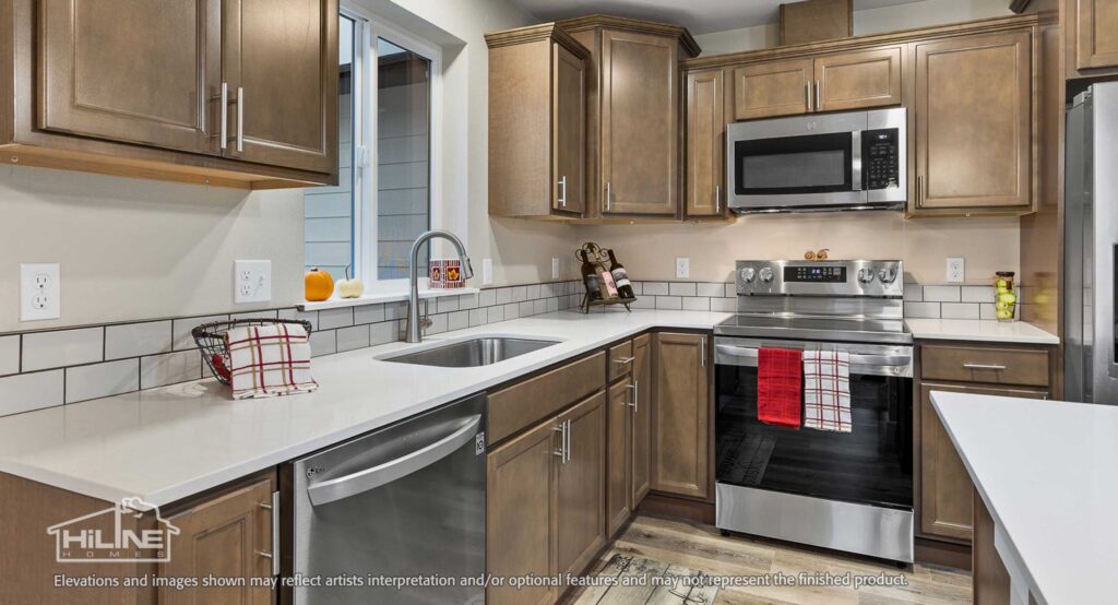 Home Plan 1675 kitchen.