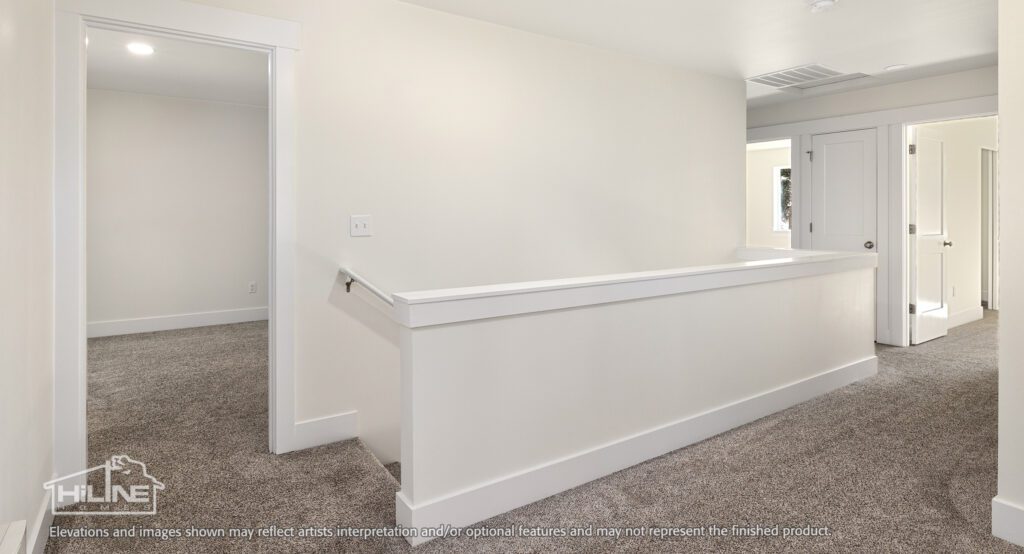 Home Plan 1675 hallway.