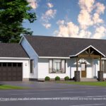 Home Plan 1716 optional elevation