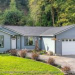 Home Plan 1721 front exterior.