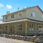 Custom Wrap Around Porch on HiLine Home Plan 1768