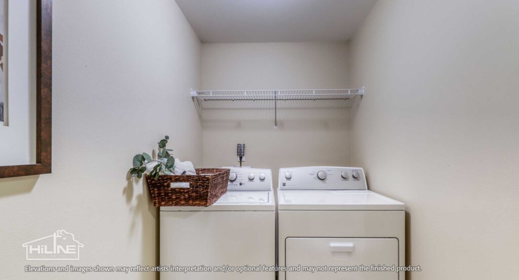 Home Plan 1768 laundry.