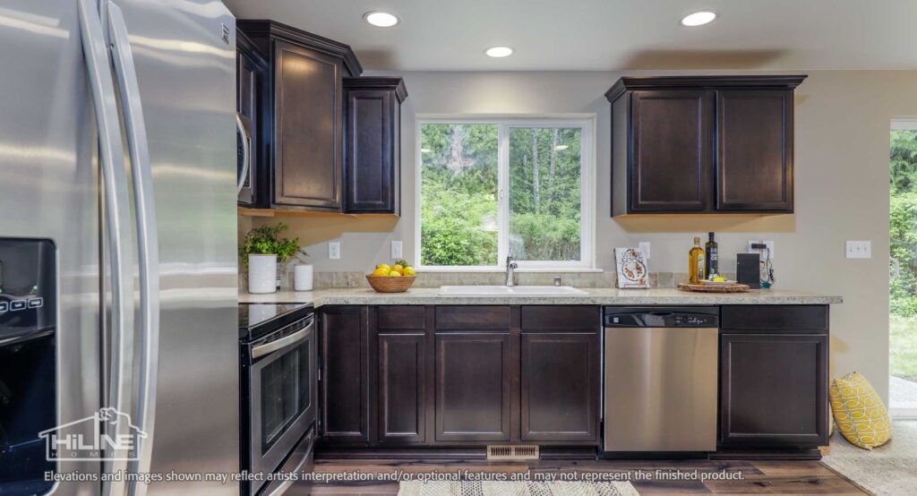 Home Plan 1768 kitchen.