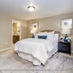 Home Plan 1768 primary suite.