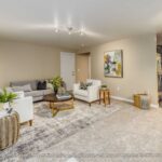 Home Plan 1768 living room.