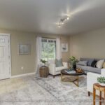 Home Plan 1768 living room.