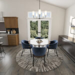 Dining room space in home plan 1780.