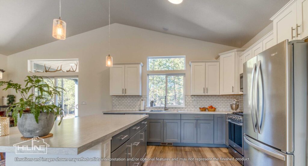 Home Plan 1780 kitchen.