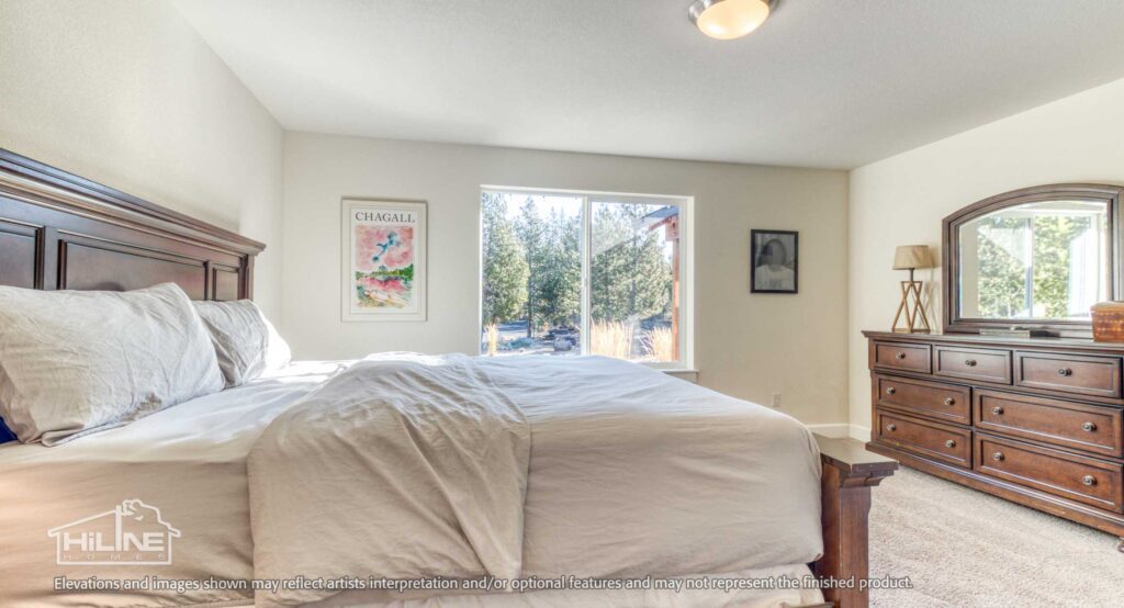 Home Plan 1780 bedroom.