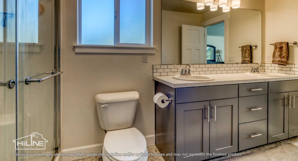 Home Plan 1780 primary bath.