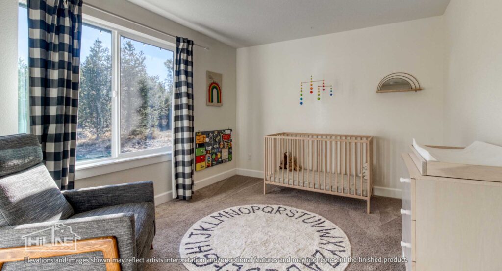 Home Plan 1780 bedroom.