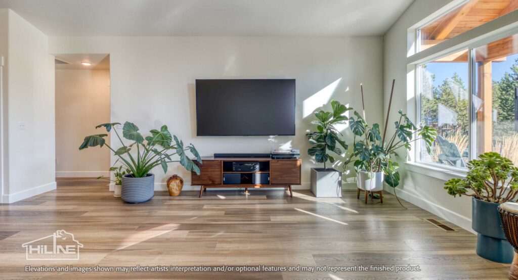 Home Plan 1780 Great Room.