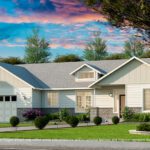 Home Plan 1793 Optional Elevation.