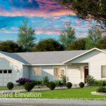 Home Plan 1793 Standard Elevation.