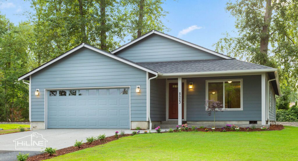 Home Plan 1883 front exterior.