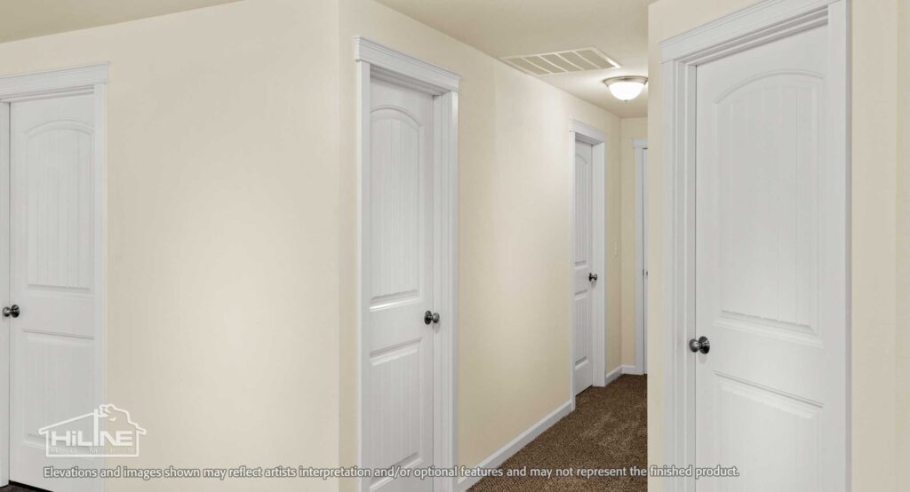 Home Plan 1883 hallway.