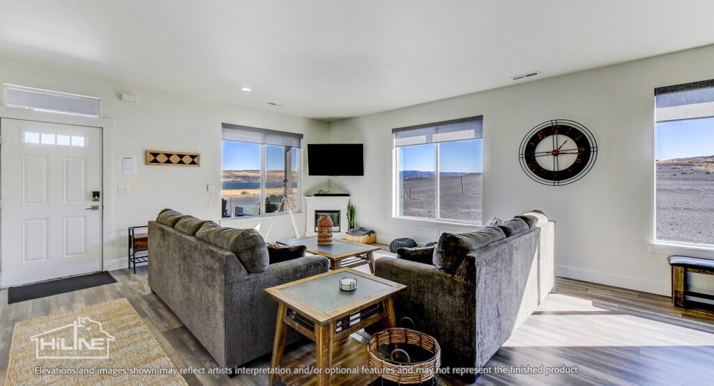 Home Plan living room.