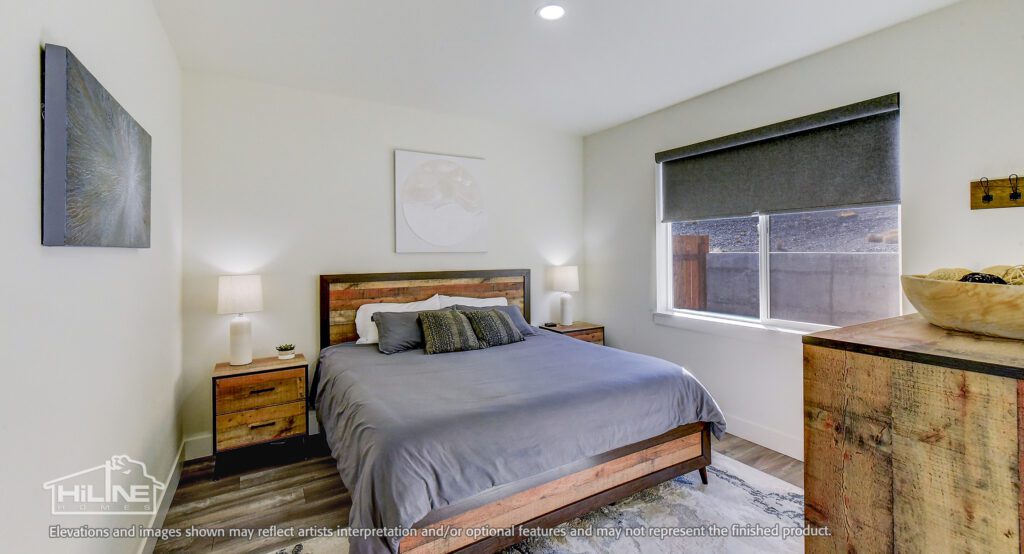 Home Plan 1883 bedroom.