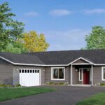 Home Plan 1940 standard elevation.