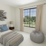 Home Plan 1940A bedroom 3.