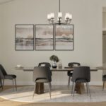 Home Plan 1940A dining room.