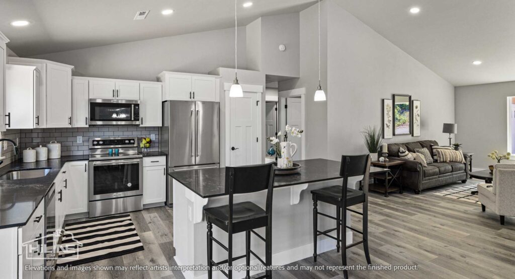 Home Plan 1940A kitchen.