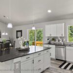 Home Plan 1940A kitchen and dining.