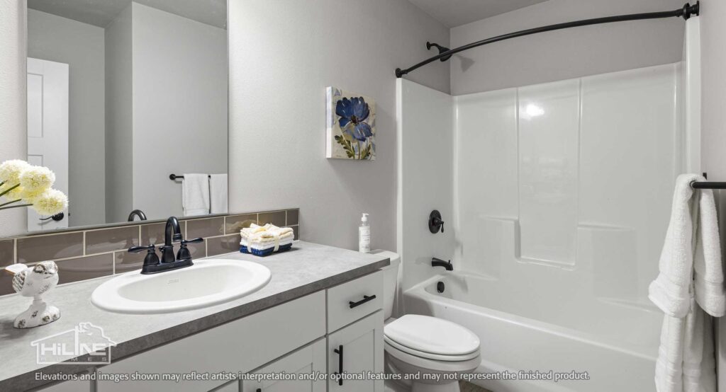 Home Plan 1940A bath.