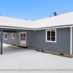 Home Plan 1940A back exterior.