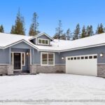 Home Plan 1940A front exterior.