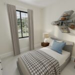 Home Plan 1940B bedroom 3.