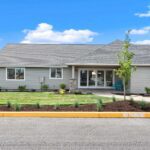 Home Plan 2232 back exterior.