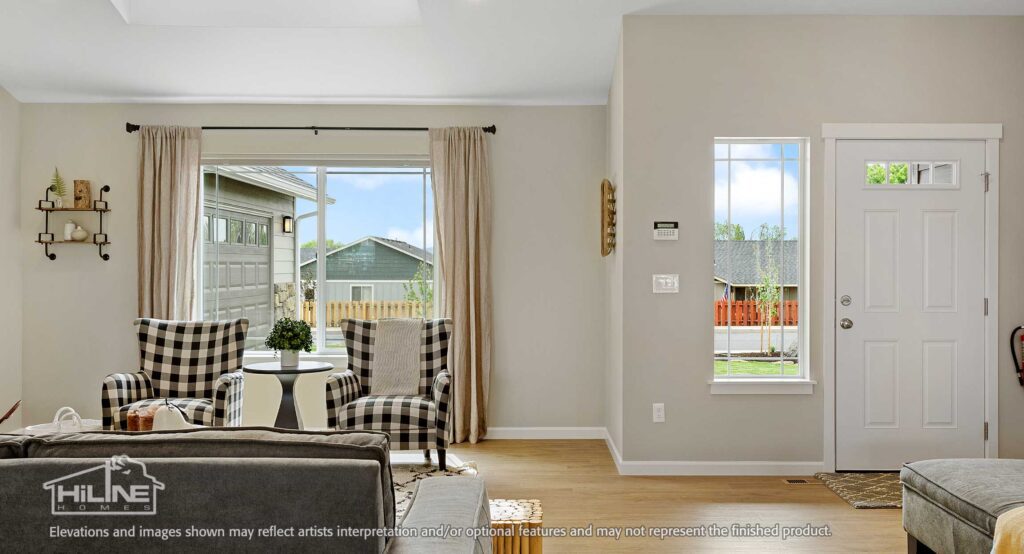 Home Plan 2232 living.