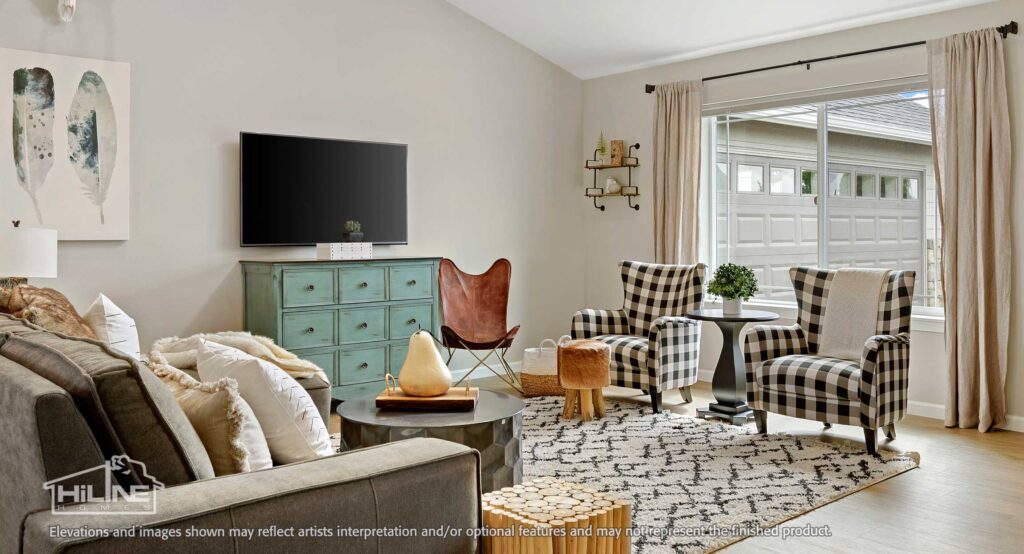 Home Plan 2232 living.