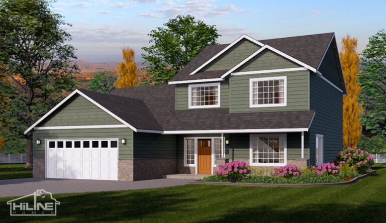 Home plan 2302 optional elevation.