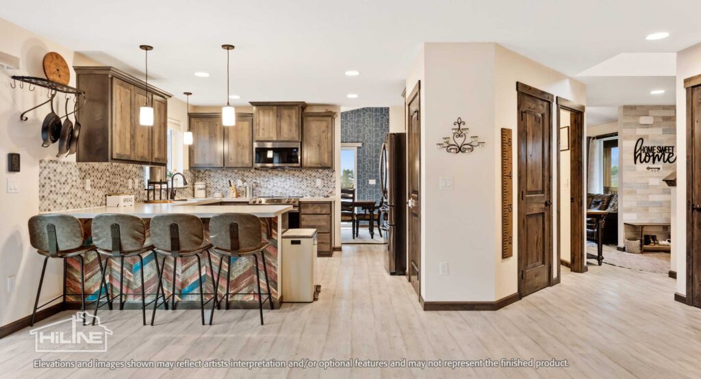 Home Plan 2345 kitchen.